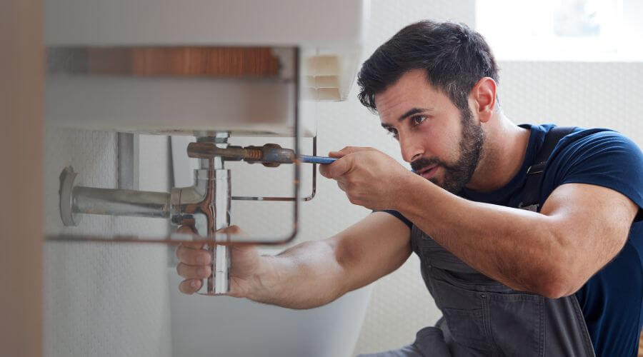 Water heater thermostat replacement in Crowheart, WY